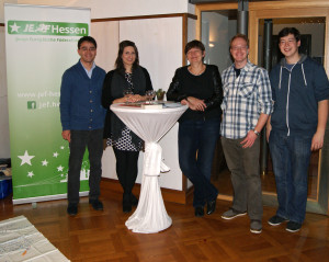 JEF-Präsenz bei der Info-Messe im Rahmen des Bürgerforums "Mitreden über Europa" in Marburg