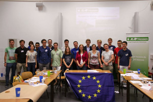 Planspiel zur EU-Asyl- und Migrationspolitik am 19. Juli 2015 in Darmstadt