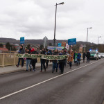 10 Minuten Demo und die Autos stauen sich (CC-BY-SA C. Weickhmann)