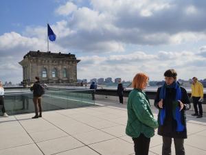 Franzi im Interview mit Anna Lührmann